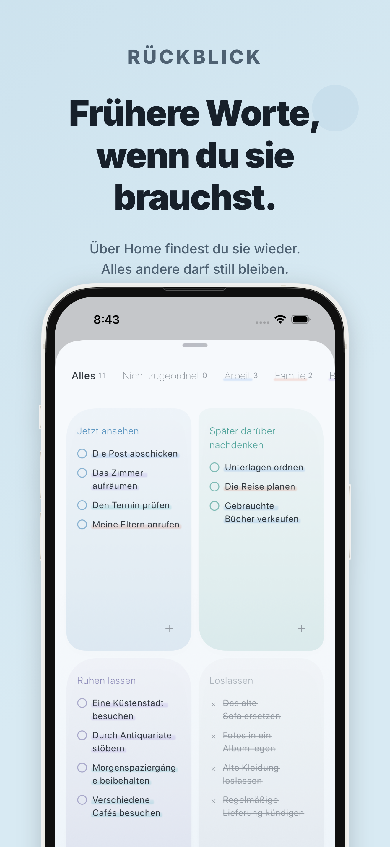 Bildschirm der KUU-App 5