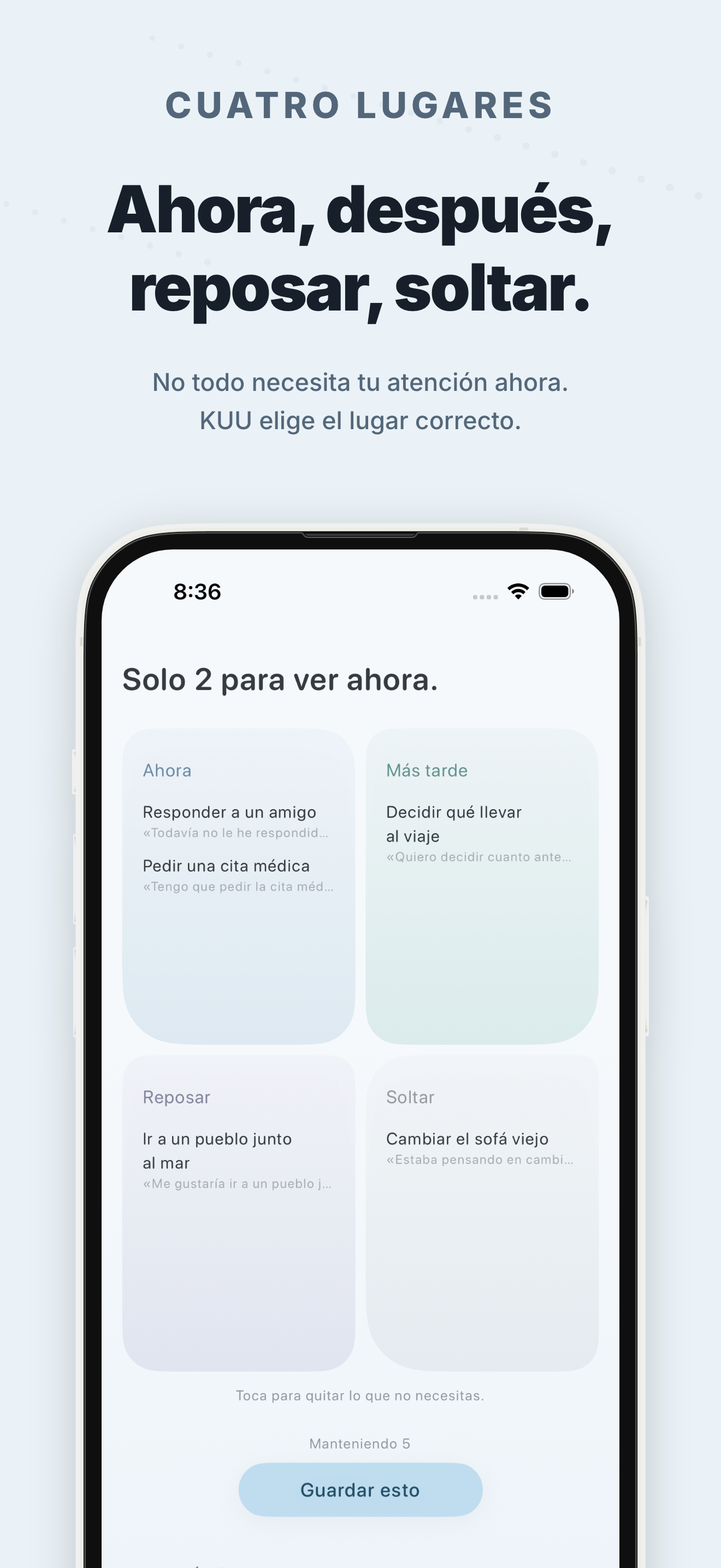Pantalla de KUU 4