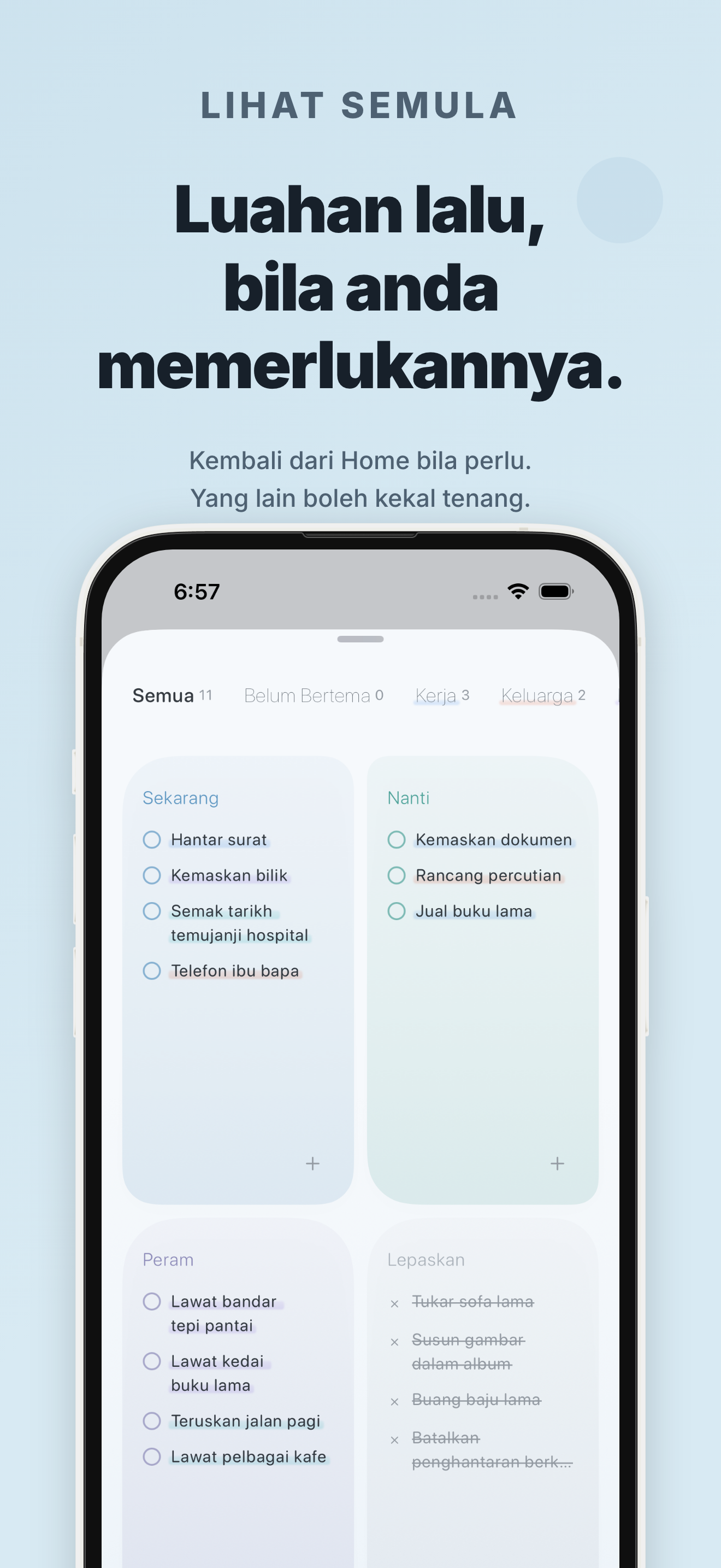 Skrin aplikasi KUU 5