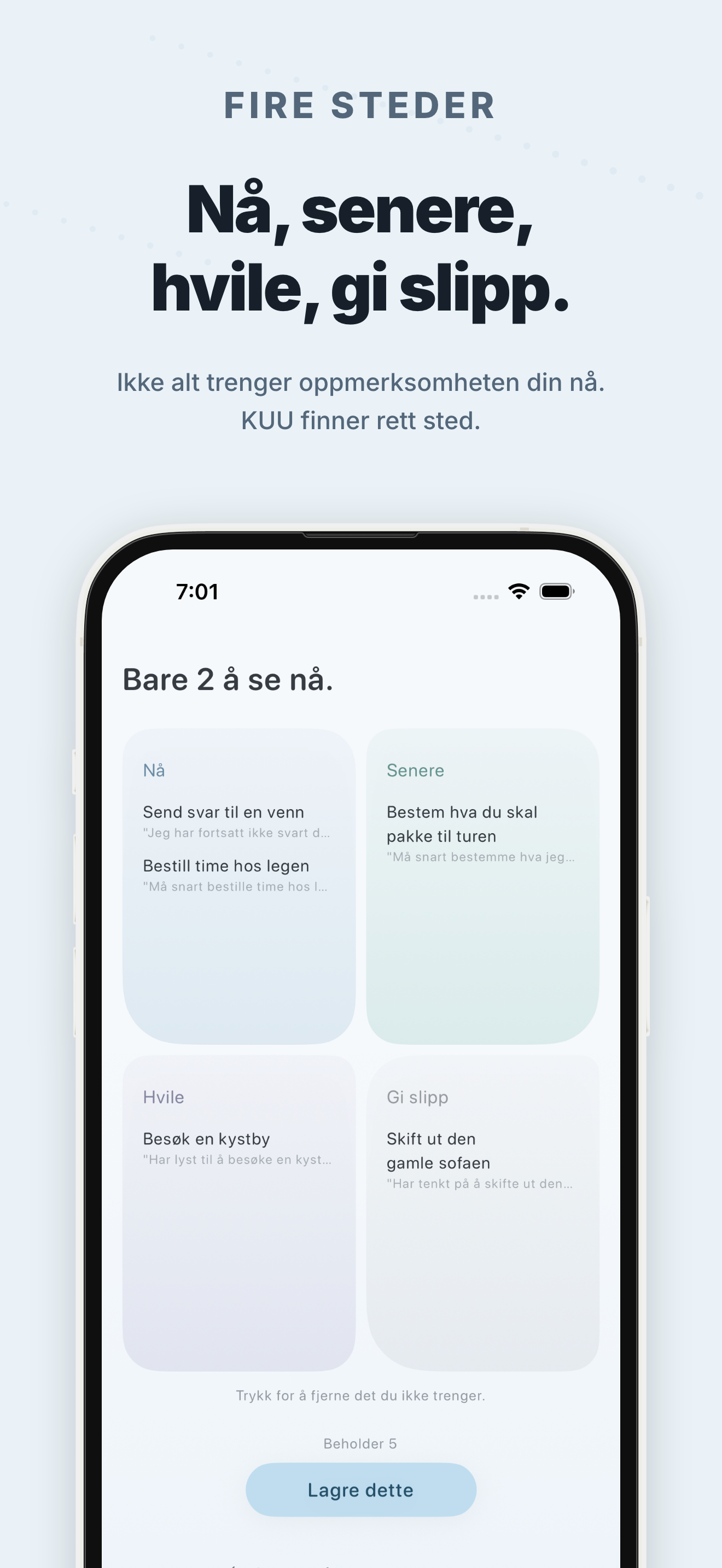 Skjermbilde av KUU-appen 4