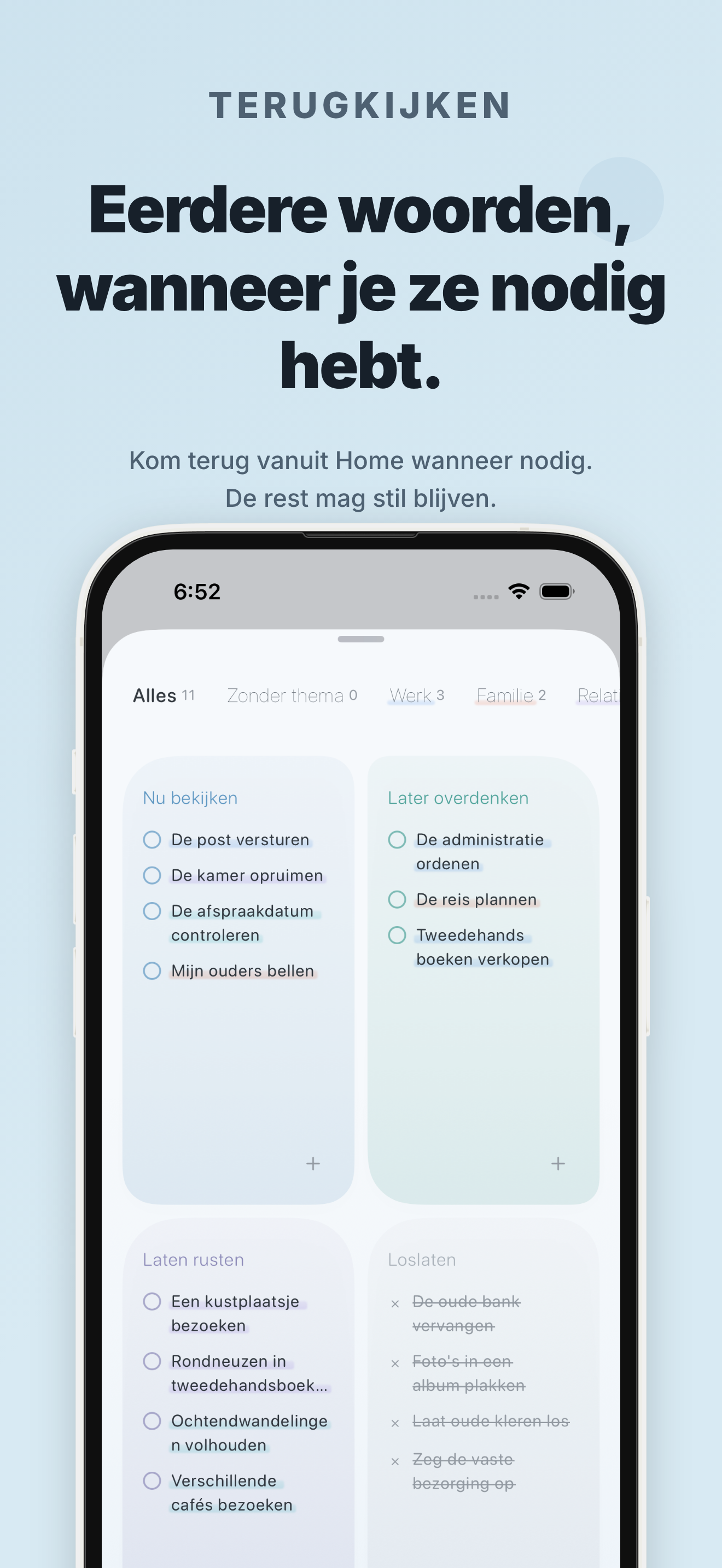 Scherm van de KUU-app 5