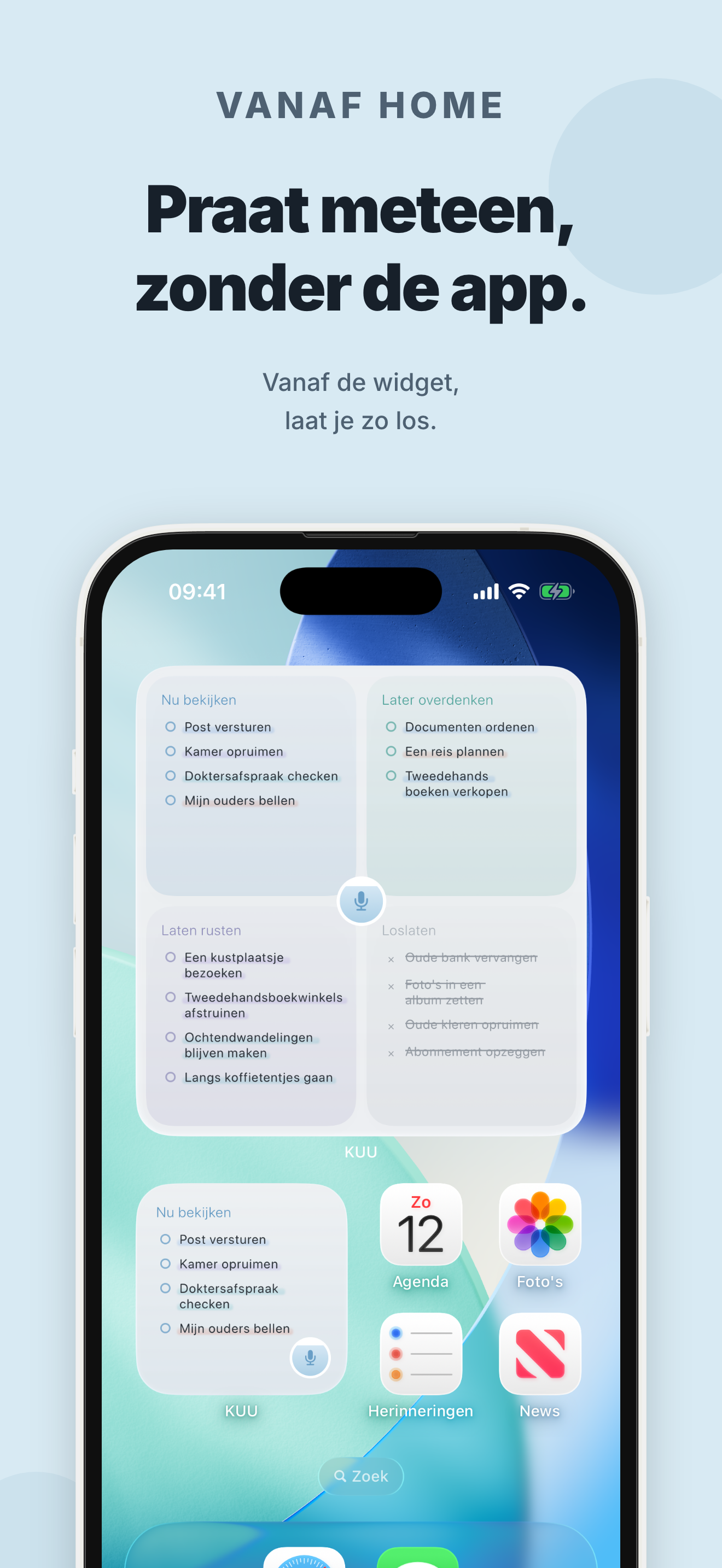 Scherm van de KUU-app 7