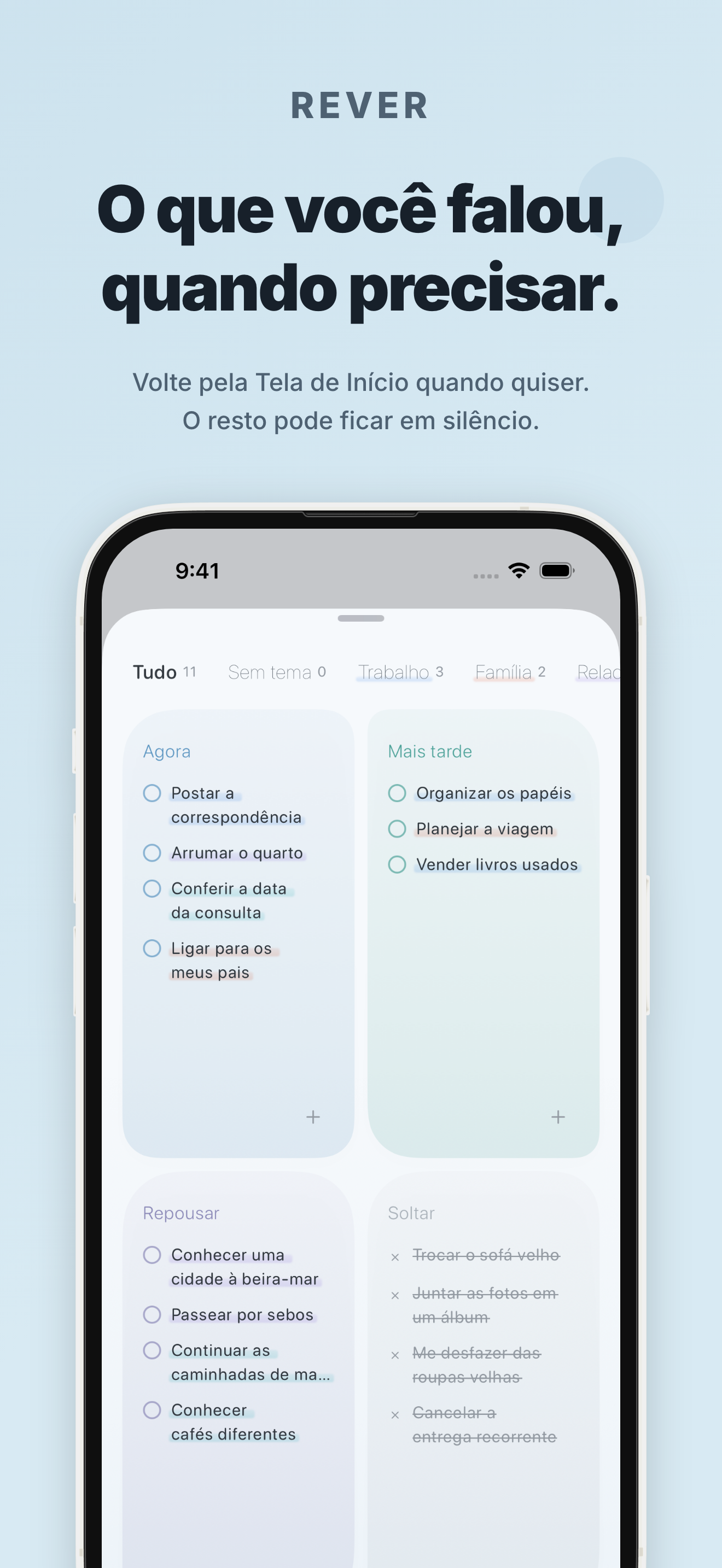 Tela do app KUU 5
