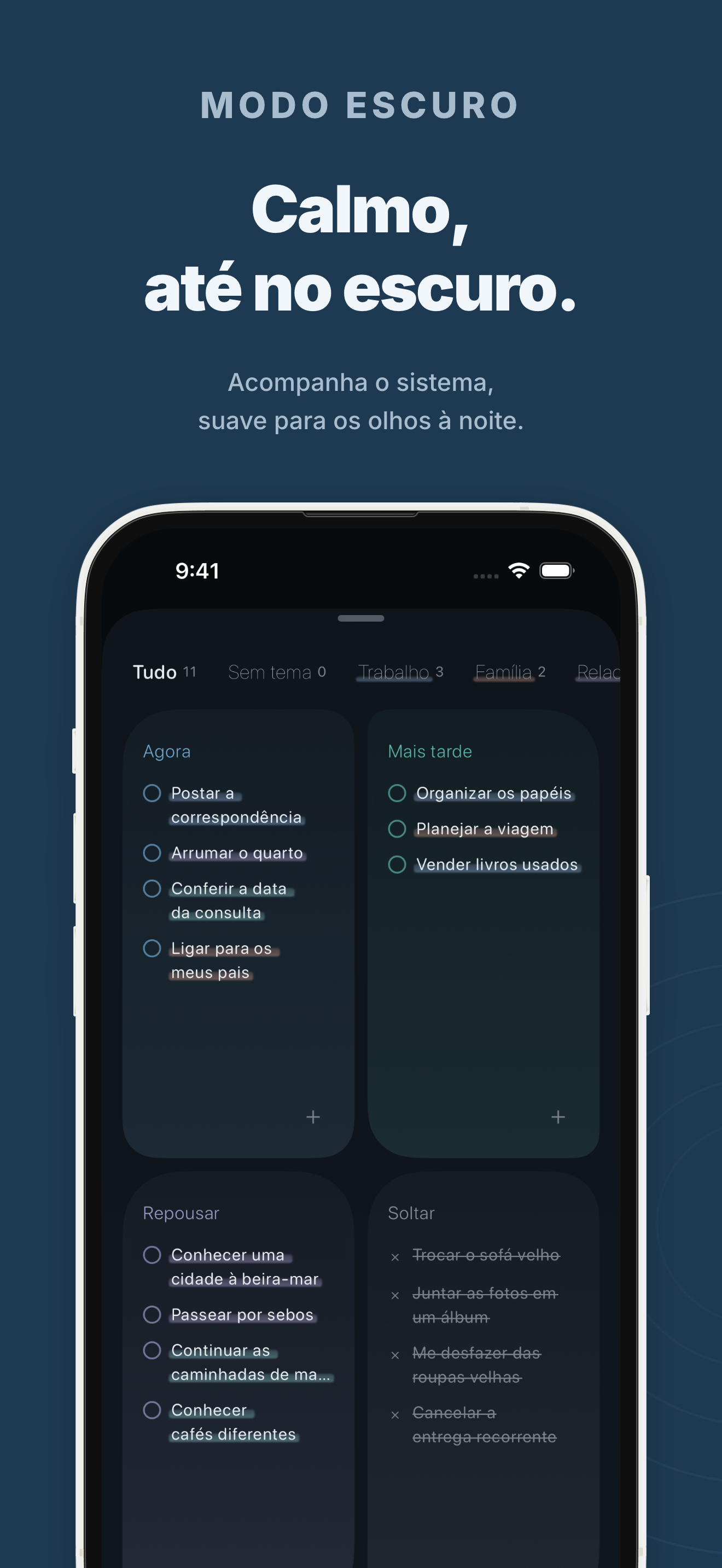 Tela do app KUU 9