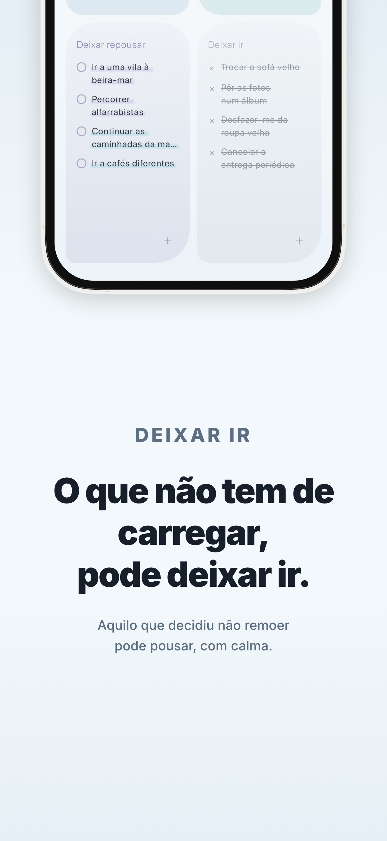 Ecrã da aplicação KUU 6